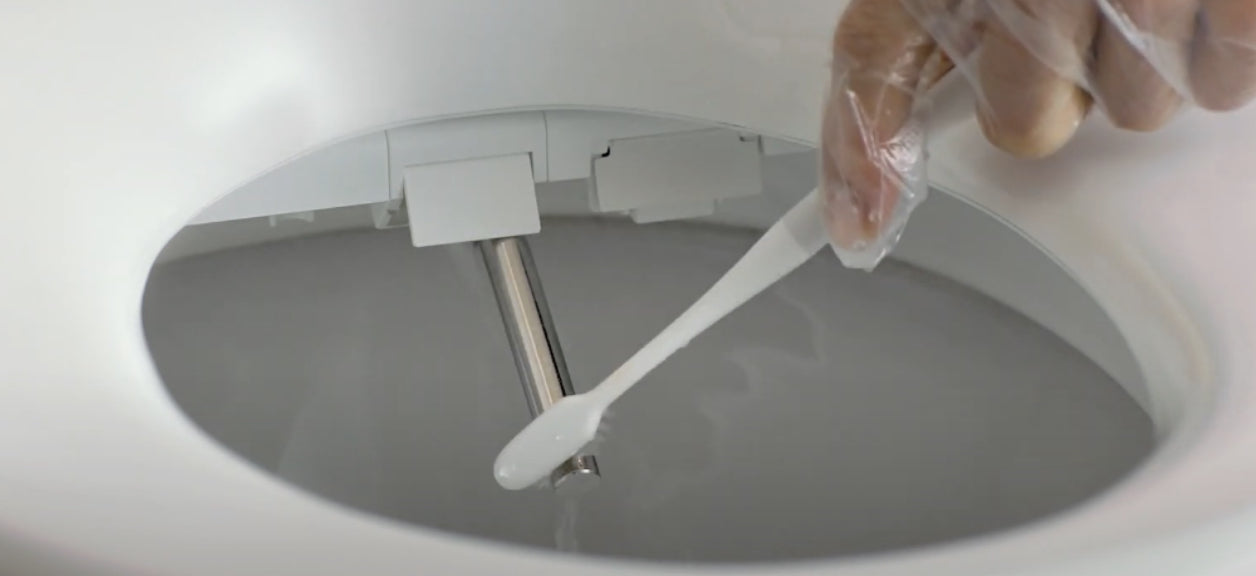 toothbrush cleaning bidet nozzle
