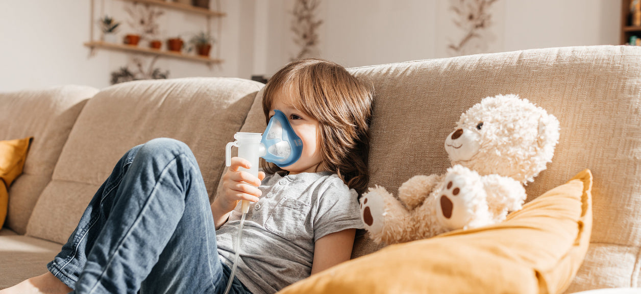 A child wondering what is respiratory care?