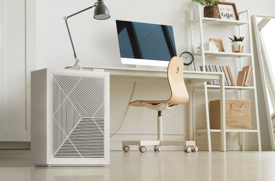 Airmega 240 in a home office space.