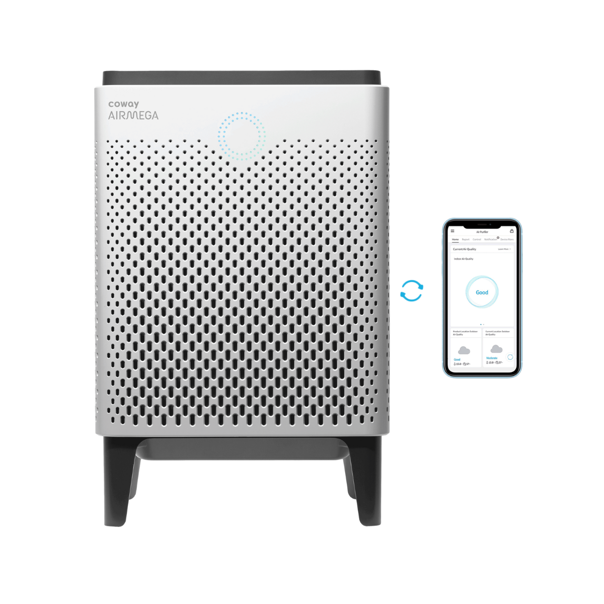 【COWAY】 空気清浄機 AIRMEGA 400S エアメガ ホワイト 48畳 Coway Airmega 400S Smart Air Purifier | Home Air Purifier, Wifi