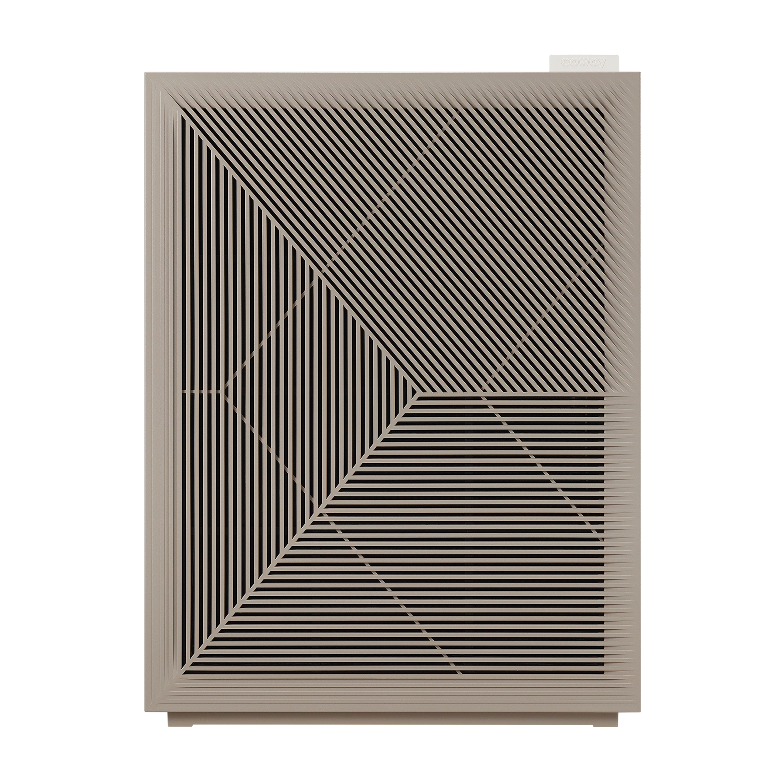 Coway Airmega 240 Warm Gray - Front View