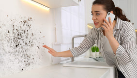A woman in need of the best air purifier for mold.