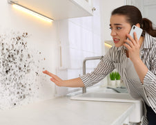 A woman in need of the best air purifier for mold.