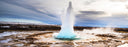 water geyser erupting 