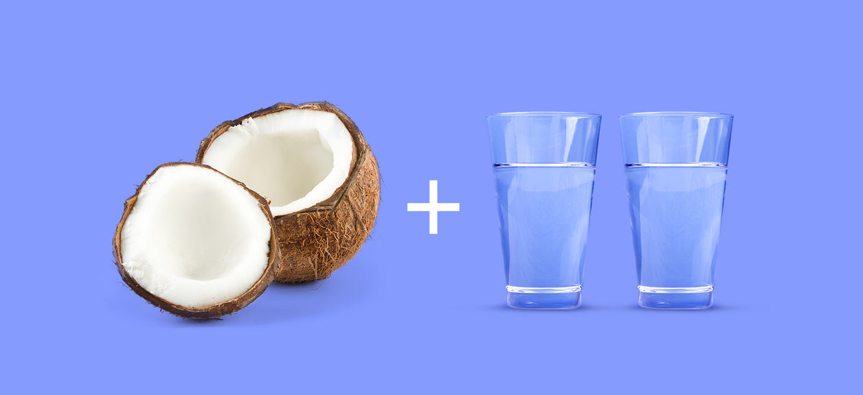 DIY Coconut Water for Summer with Aquamega Triple-filtered Pure