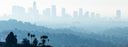 city in background of smog