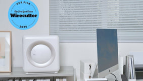 The Airmega Mighty smart air purifier.