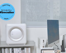 The Airmega Mighty smart air purifier.