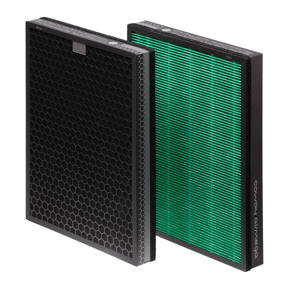 COWAY AIRMEGA 400 空気清浄機 GREENフィルター 2枚 Coway Airmega 400 - Max2 Filter Replacement Set for Home Air