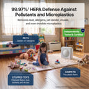 Indoor Micro Pollutants Threaten Health and Sleep Quality. Indoor air can be up to 100 times dirtier than outdoor air, causing us to inhale about 68,000 microplastic particles daily.