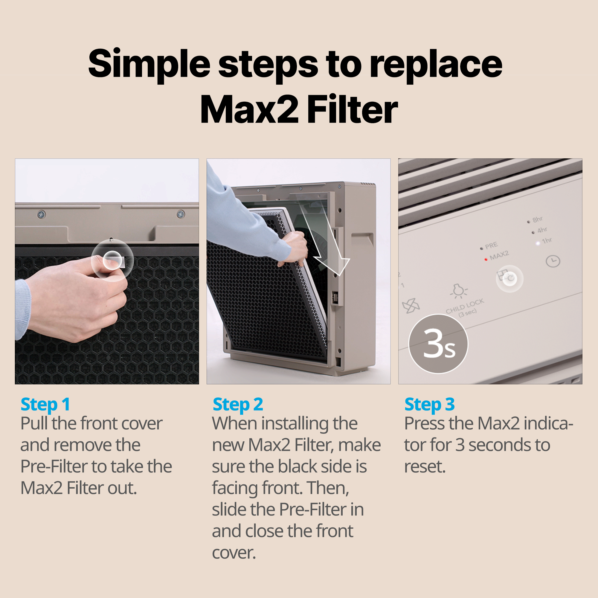 Coway Airmega 250 Max2 Filter Replacement for Air Purifier – Cowaymega Coway Airmega 250 Max2 Filter Replacement for Air Purifier – Cowaymega